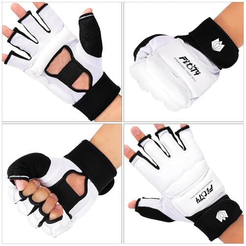 FitsT4 Sports Half Mitts MMA UFC Training Boxing Punch Bag Martial Arts Gloves