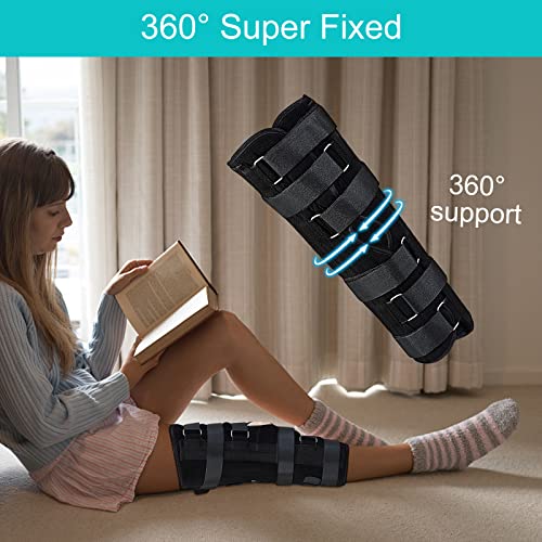 TANDCF Unisex Knee and leg immobilization Stabilizer for Post Surgery Recovery,Knee Fractures,Instability, ACL,MCL,Meniscu...