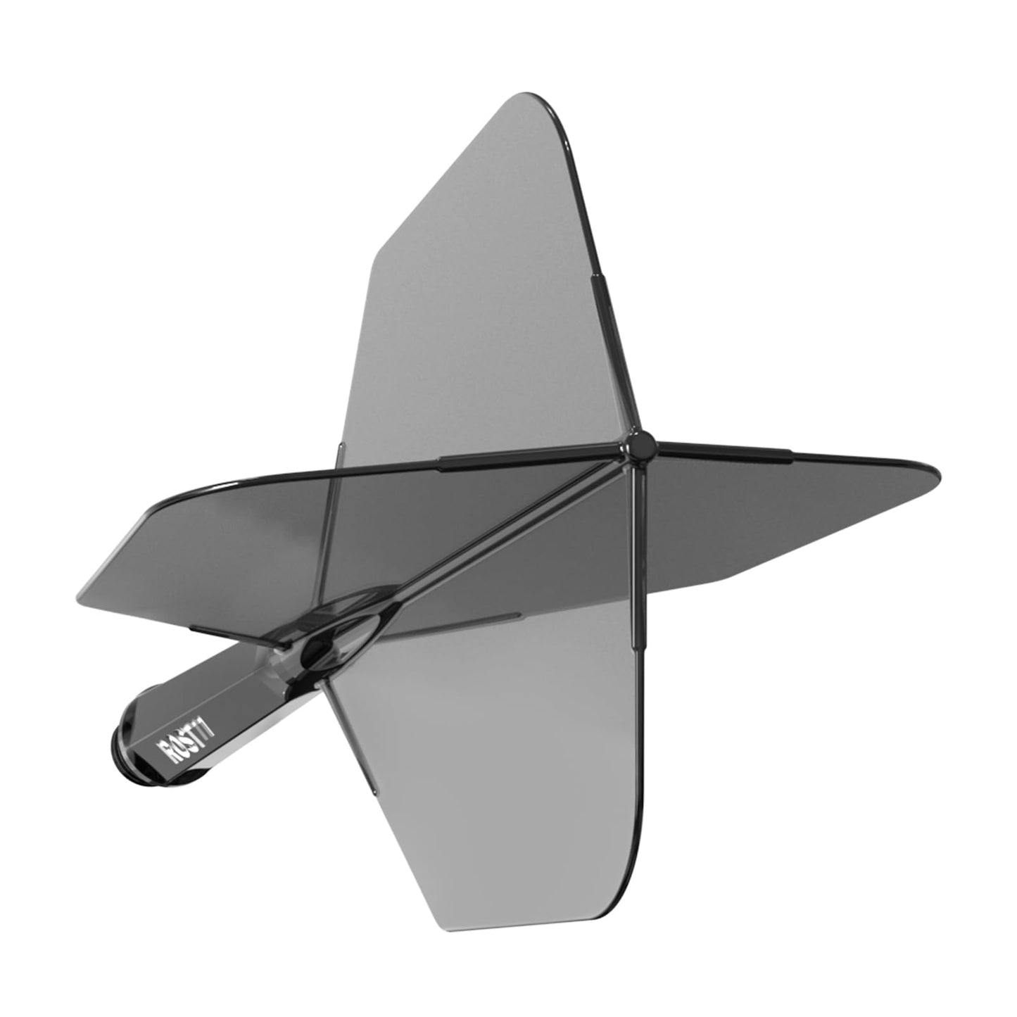 Cuesoul Rost 77 Integrated Dart Shaft And Flight Big Wing Shape Black With White Logo-M