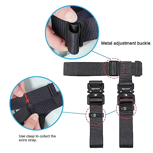 Vigorport Luggage Straps, Straps for Suitcase, Add A Bag Adjustable Attachment Accessories for Connect Your 3 Luggage Toge...
