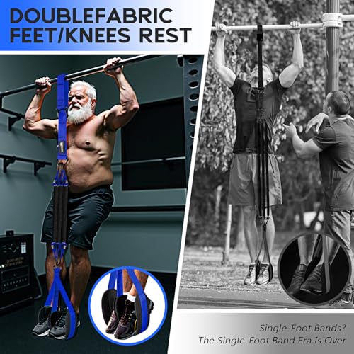 HOXWC Pull Up Assistance Bands, Adjustable Heavy Duty Resistance Band for Pull Up, 3 Pull Up Bands, Comfortable Fabric Fee...