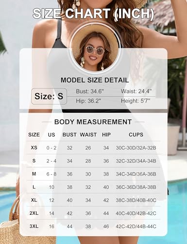 Blooming Jelly Womens One Piece Swimsuit Tummy Control with Cutout Skirt Bathing Suit Modest Twist Front Swim Dress