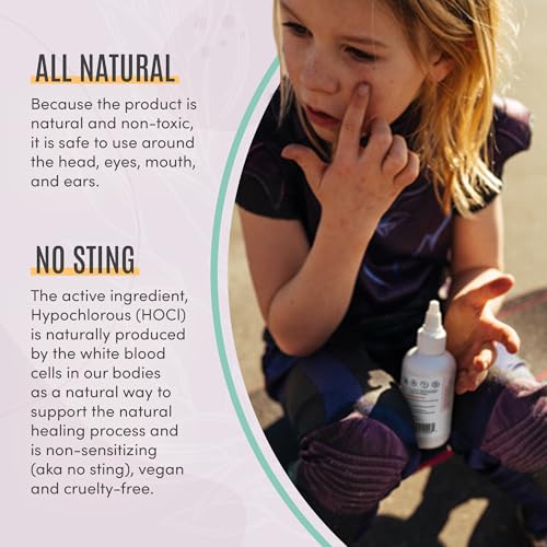Active Skin Repair First Aid Skin Healing Burn Hydrogel - Natural, Non-Toxic, & No Sting Burn Ointment with Hypochlorus Ac...