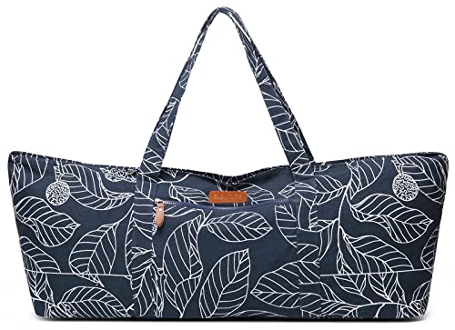 ELENTURE Large Yoga Mat Bag for Women Men, Travel Gym Bag for Pilates Office Beach Workout, Yoga Mat Tote Carrier with Mat...