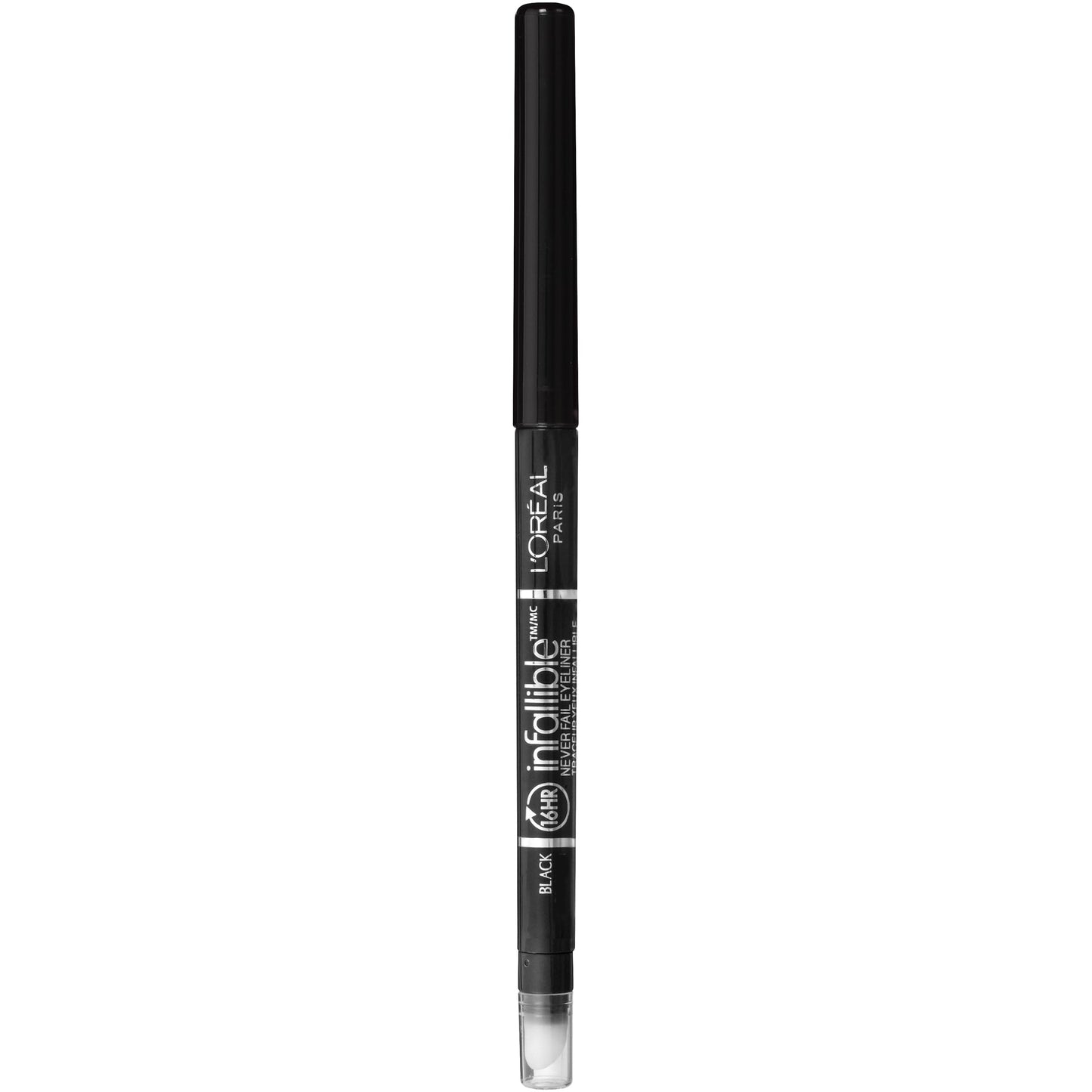 L'Oreal Paris Makeup Infallible Never Fail Original Mechanical Pencil Eyeliner with Built in Sharpener, Black, 0.008 oz., 1 Coun