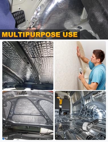 LUMITECO Car Audio Sound Deadening Roller Seam Roller, Heat Abatement Mat Noise Roller Sound Insulation Tool for Auto, Sou...