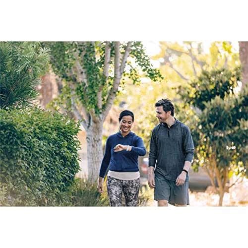 Fitbit Inspire 2 Health & Fitness Tracker with a Free 1-Year Premium Trial, 24/7 Heart Rate, Black/Black, One Size (S & L ...
