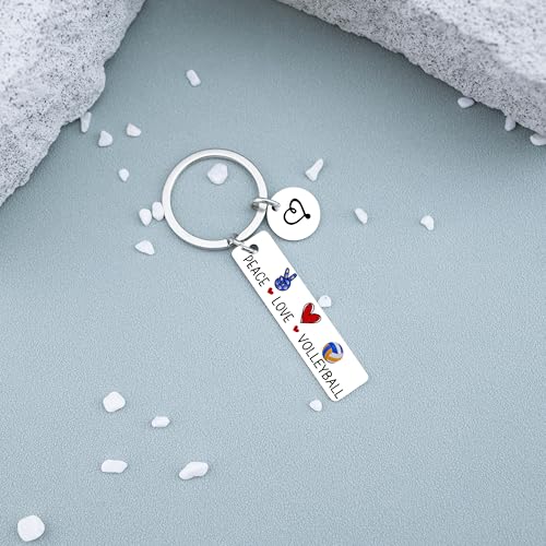 Crizaor Basketball Gymnastics Cheerleader Volleyball Soccer Softball Baseball Team Keychain Player Coach Gifts Cheer