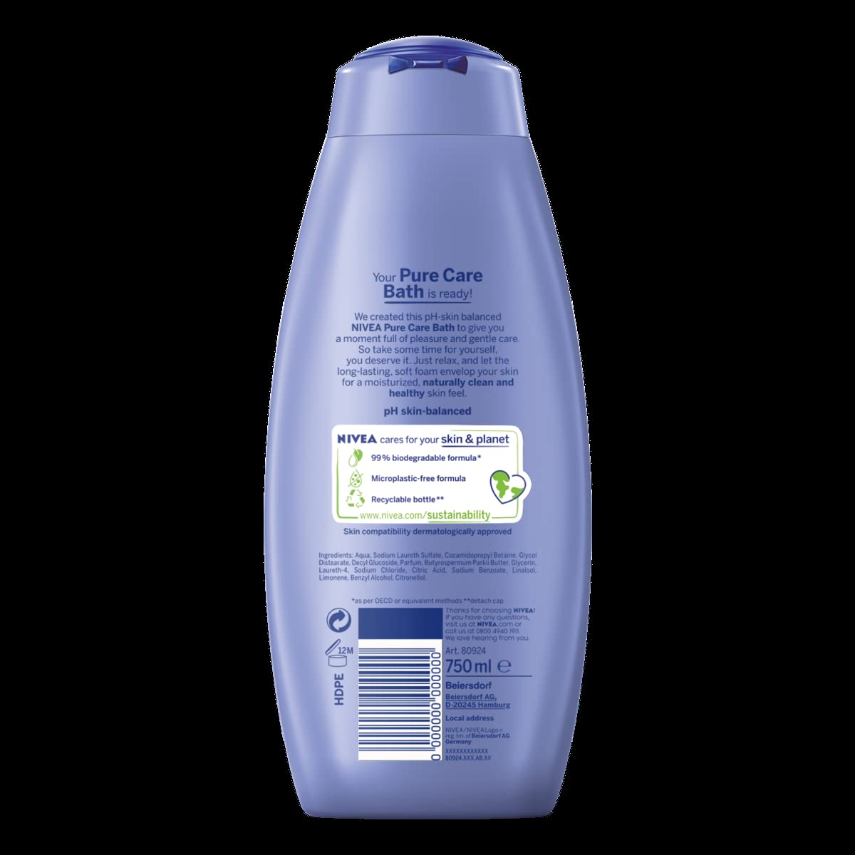 Nivea Smooth Shower Cream 750 ml by Evax