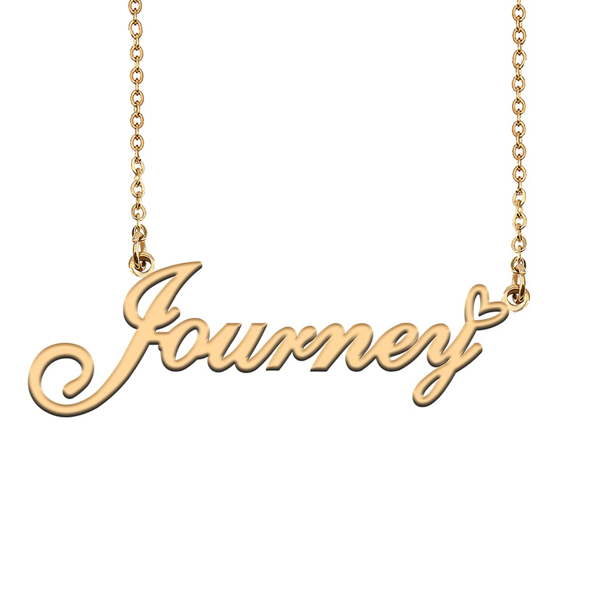 HUAN XUN Custom Initial Necklaces Gold for Women Journey Necklace Personalized Jewelry Gifts for Mom Birthday