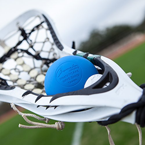 Champion Sports Lacrosse Balls & Rhino Skin Foam Balls – Official Size Balls for Games, Practice & Training, NCAA, NFHS & ...