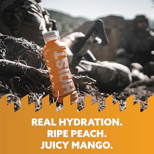 HOIST Premium Military Hydration Electrolyte Drink, Powerful IV-Level Hydration, Clinically Proven Performance Drink, Peac...