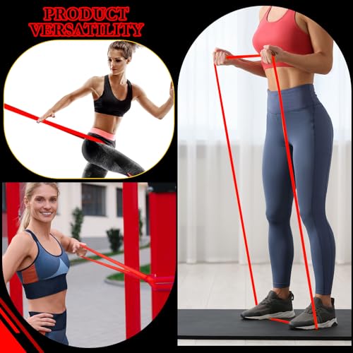 Foilswirl 8 Pcs Resistance Bands Pull up Bands Pull up Assistance Bands Exercise Workout Bands for Working Out Muscle Trai...