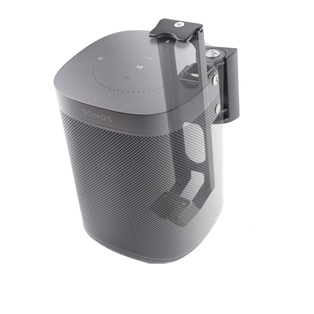 Emaquin Wall Mount Bracket For Sonos One/Sonos One Sl/Sonos Play 1 Speaker (Swivel And Tilt,Compatible With Both Sonos One/One S