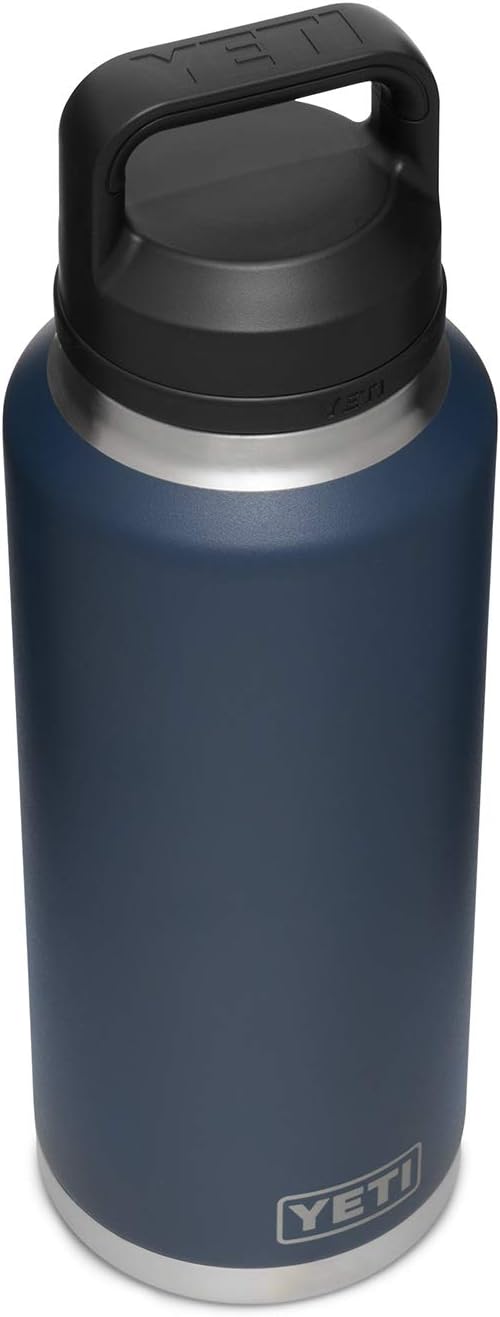 YETI Rambler 46 oz Bottle, Vacuum Insulated, Leakproof, Stainless Steel with Chug Cap