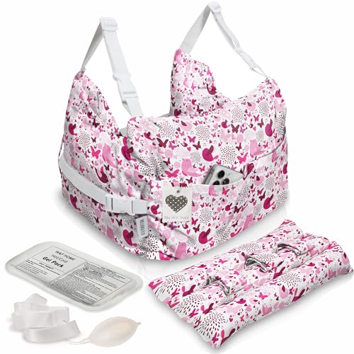 W&F HOME Mastectomy Pillow, Mastectomy Recovery Supplies, Post Mastectomy’s Must Haves, Breast Reduction Recovery Supplie...