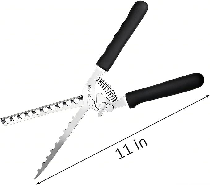 Rib Membrane Remover, Stainless Steel Cooking Accessories, Ergonomic BBQ Accessories, Dishwasher Safe Grilling Accessories, Christmas for Men (Black)