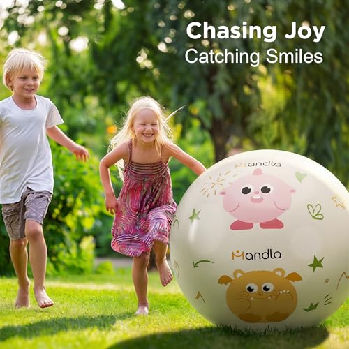 Funscape Kids Large Beach Ball Toy, Inflatable Swimming Pool Water Toy, Fun Playground Sport Ball Game, Big Blow up Backya...