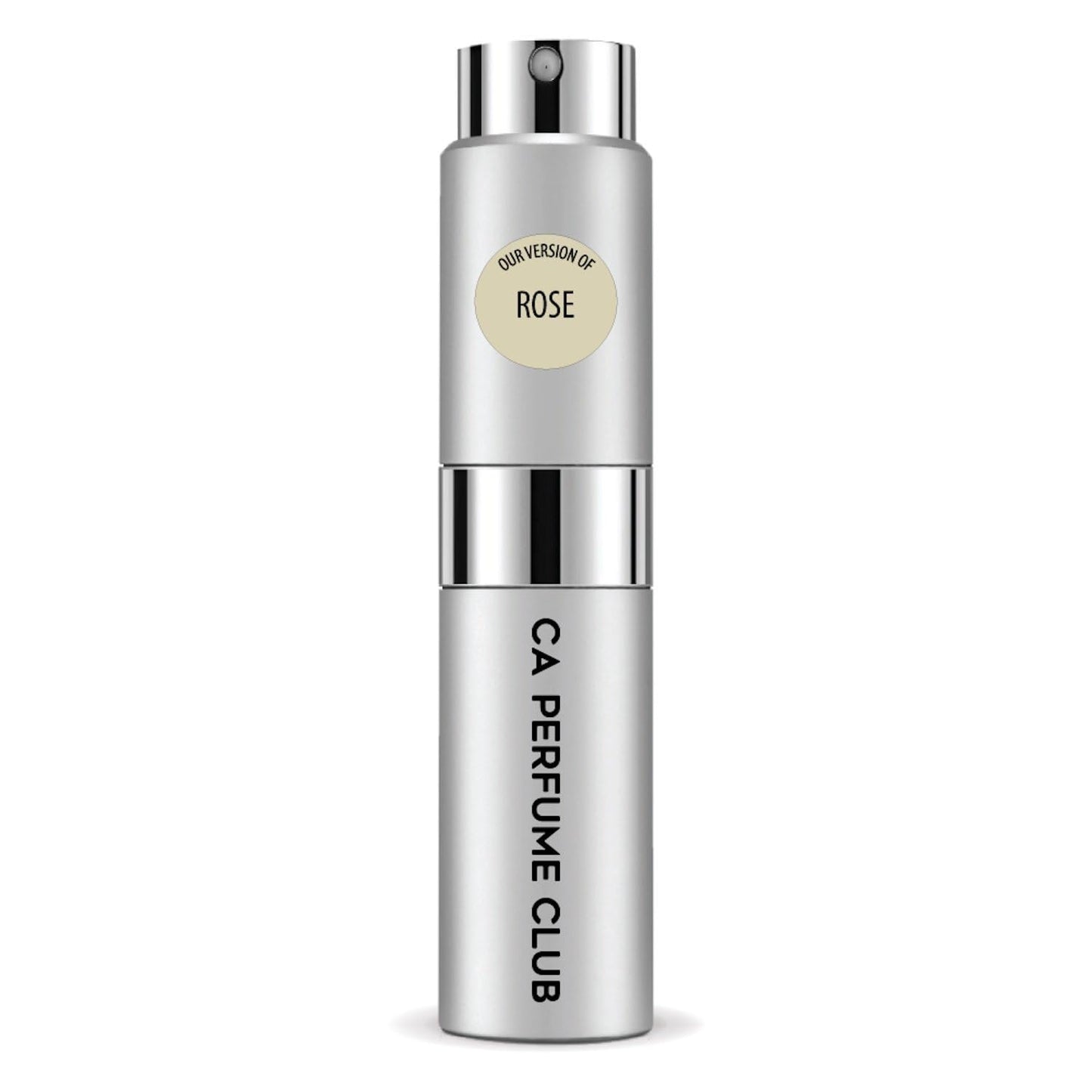 CA Perfume Impression of Rose for Women and Men Floral Woody Musk Scent Long Lasting Unisex Fragrance Eau De Parfum Travel Size Refillable Atomizer Spray 0.27 Fl Oz 8ml