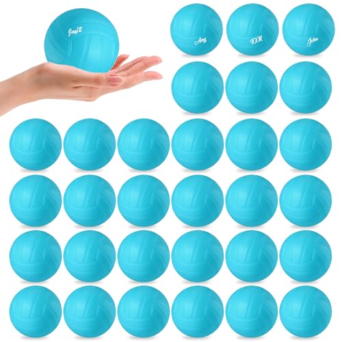SMAODSGN 20 PCS 4 Inch Mini Volleyball Balls Miniature Volleyballs Roundnet Game Replacement Balls Little Volleyball Gifts...
