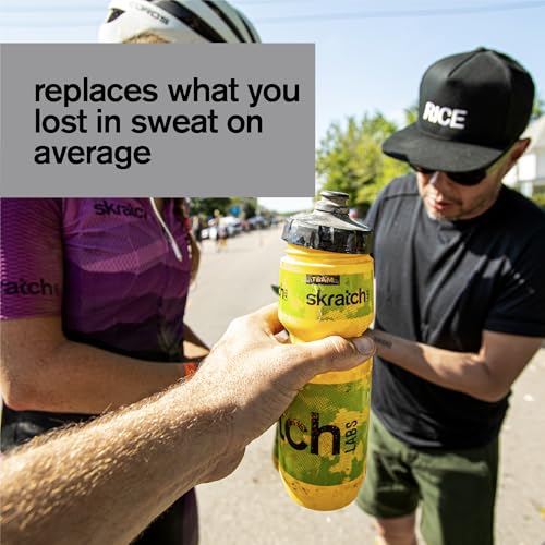 Skratch Labs Unsweetened Hydration Sport Drink Mix | Sugar Free | Electrolytes Booster | Lemon + Lime - 20 Servings | Non-...