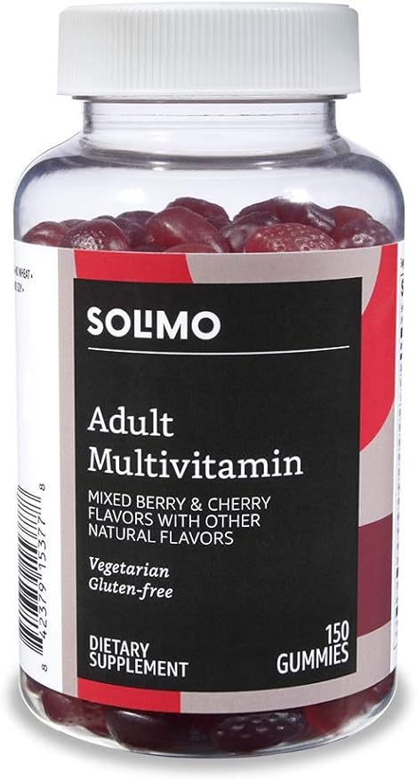 Amazon Basics Adult Multivitamin (150 Gummies) and Vitamin C (150 Gummies)
