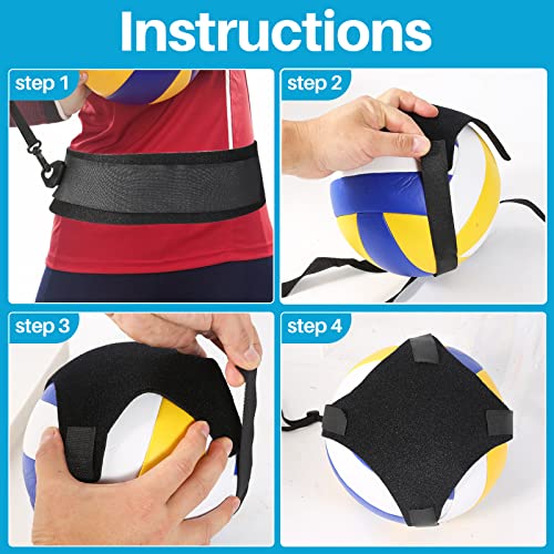 Davllin Volleyball Training Equipment Aid,Premium Volleyball Rebounder Trainer Kit,Solo Practice Trainer for Serving Setti...