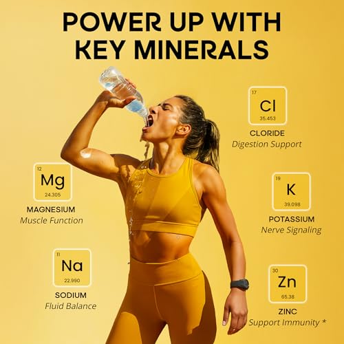LyteShow - Electrolyte Drops for Rapid Rehydration + Digestion + Brain + Energy + Immunity | No Sugar | Trace Minerals | U...
