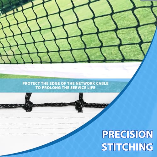 VANCL Tennis Net Outdoor Heavy Duty Professional Tennis Court Net Replacement Portable Tennis Net Nylon for Standard Tenni...
