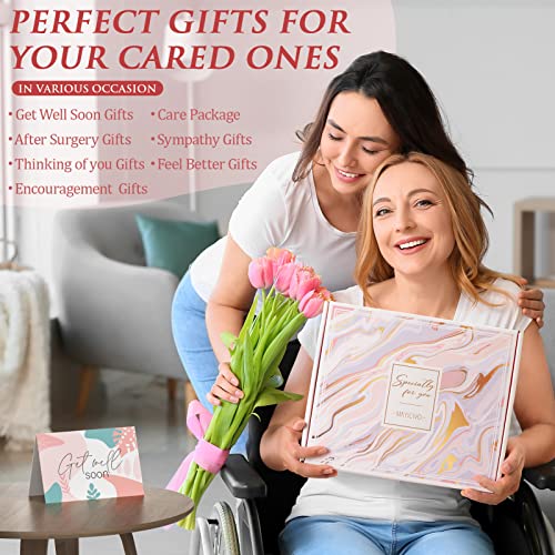 Get Well Soon Gifts for Women, Inspirational Birthday Gifts for Women, Self Care Package Get Well Gift Baskets for Friends...