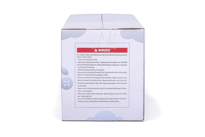 Baby Diaper Changing Pad Soft, Waterproof Changing Pad, Non-Slip Bottom, Safety Straps & Ergonomic Contoured Design - Wipeable Changing Pad Cover Standard Size (31.5"x16") Changing Tables & Dressers