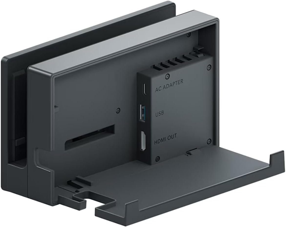 Aubertaro TV Dock Station Set for Nintendo Switch - 1080P HDMI, USB 3.0, Black