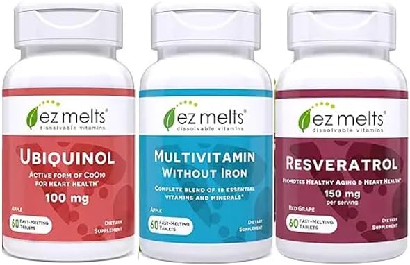 EZ Melts Overall Wellness & Longevity Bundle, Sugar-Free