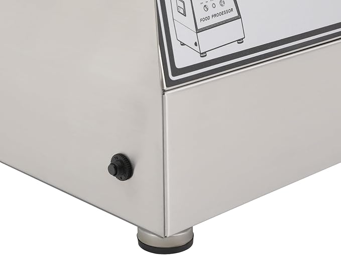 Commercial Food Processor, 1400W Electric Food Chopping Machine with Enclosed Chassis Large Capacity and Detachable Design Tabletop Multifunction Meat Vegetable Cutter for Restaurants Cafeterias Etc