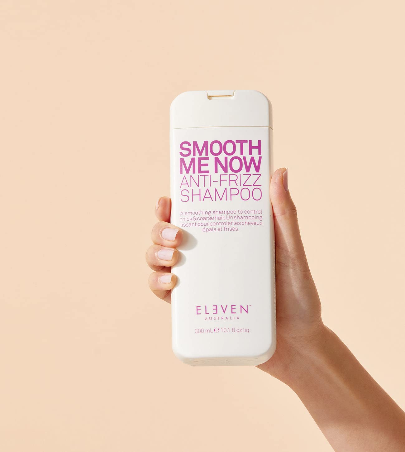 ELEVEN AUSTRALIA Smooth Me Now Anti-Frizz Shampoo for Frizz Control, Silky Smooth Hair, Moisturizes & Protects, Enhances Smoothn