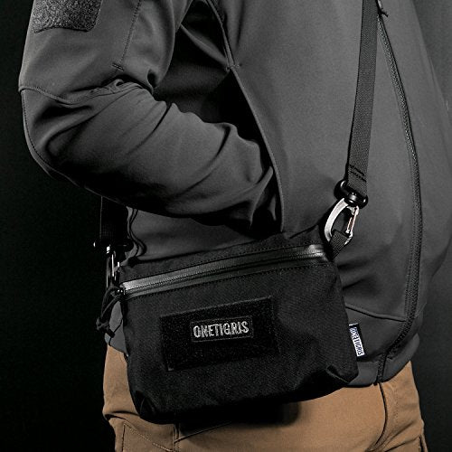 OneTigris Shoulder Straps Replacement Adjustable Strap for Briefcase Messenger Bag, Black