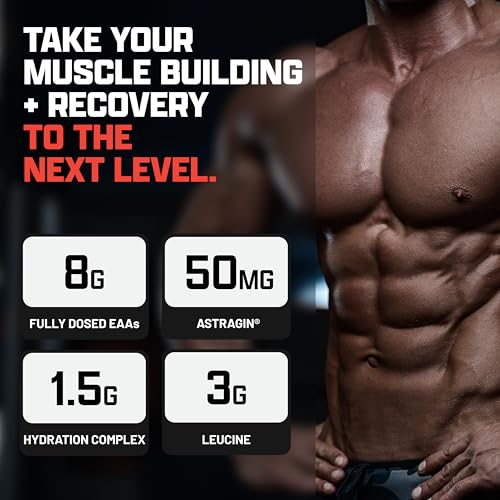 Nutrex Research EAA Hydration | EAAs + BCAAs Powder | Muscle Recovery, Strength, Muscle Building, Endurance | 8G Essential...