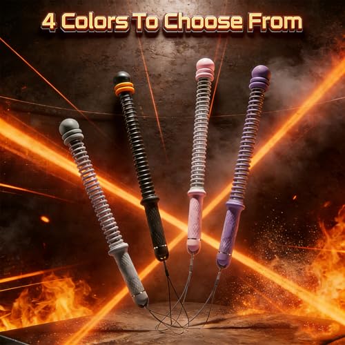 Cordless Battle Ropes for Home Gym with Wristband,Upgraded Adjustable Weighted Ropeless Battle Ropes for Working Out,for H...