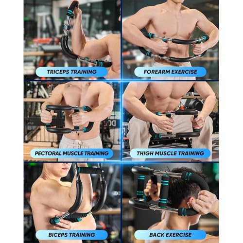 Twister Arm Exerciser,40-110lb Adjustable Chest Workout Equipment, Forearm Triceps Chest Enhanced Exercise Strengthener,Po...
