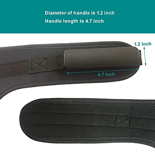 CORECISE Abdominal Crunch Harness Straps,Back Exercise Pulling Harness Shoulder Strap, V-shape Crunch Belt,Abdominal Crunc...