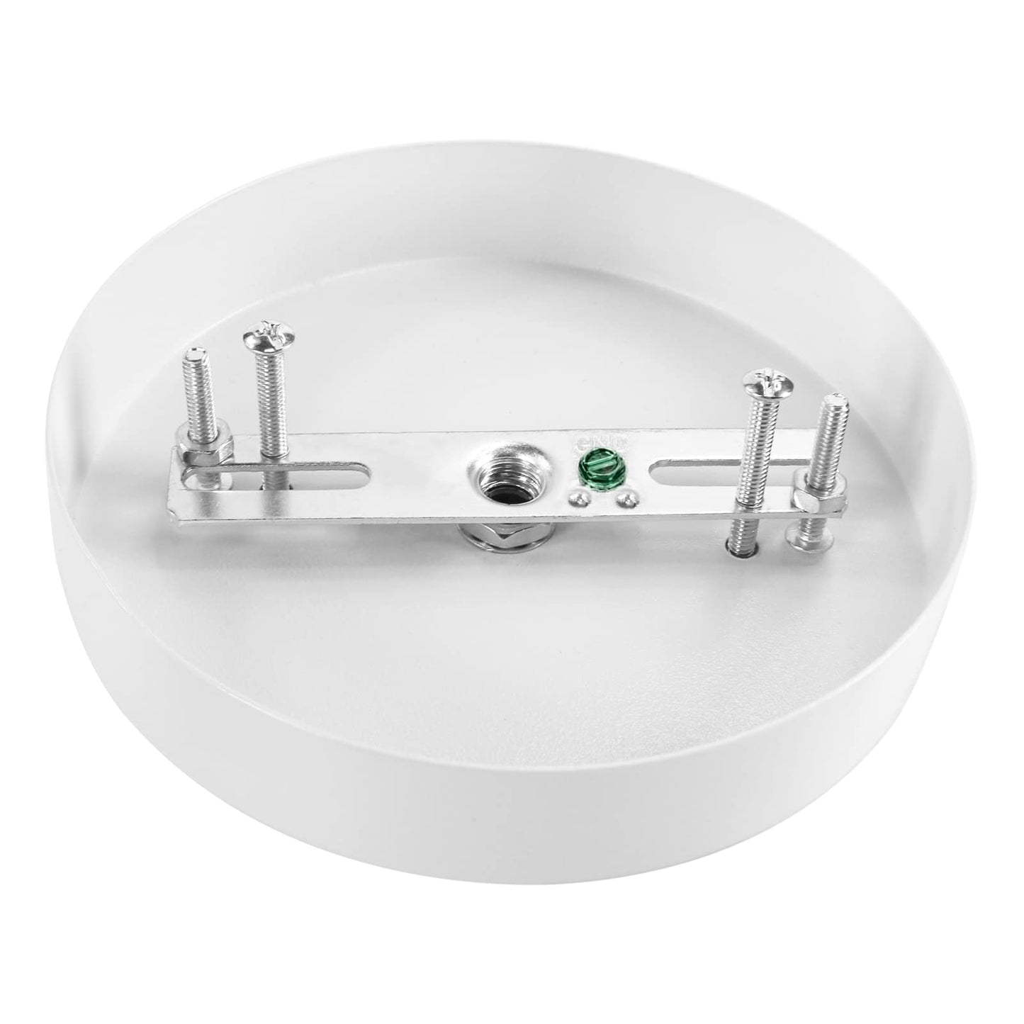 Sangle Sopffy Pendant Light Canopy Kit  4.7 Inches Ceiling Lighting Canopy Kit With All Mounting Hardware Modern Chandelier Ceiling Plate Cover For Pendant Lighting Fixtures  White (White)