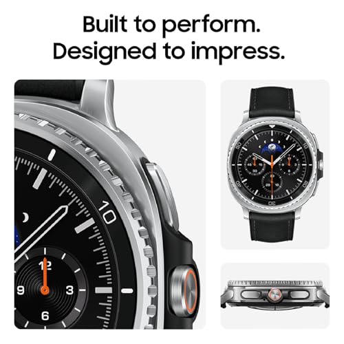 Samsung Galaxy Watch 8 Classic (2025) 46mm Bluetooth Smartwatch, Cushion Design, Rotating Bezel, Quick Button, Sleep Coach...