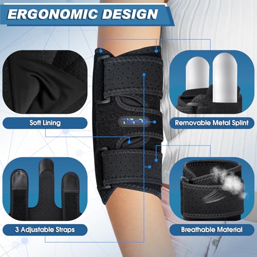 TISMOD Elbow Brace, Elbow Splint for Cubital Tunnel Brace for Sleeping-Immobilizer for Ulnar Nerve Brace Elbow Pain fit Me...