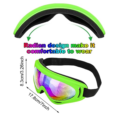 Ski Goggles, Snowboard Goggles for Men Women Kids, Skiing Snowboard Motorcycle Glasses for Adult Youth
