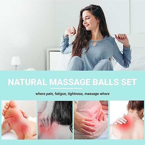 GRUNIL Spiky Massage Ball, Magnetic Balls, Hand Massage Ball Silver Ball 1 Pair, Hand Acupuncture Ball Massage for Adult a...