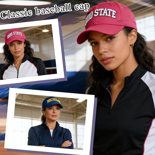 HUIGONGSHOU Sport Baseball Cap for Men Women 3D Embroidery Unisex Hats Athletic Outdoor Casual Adjustable Caps