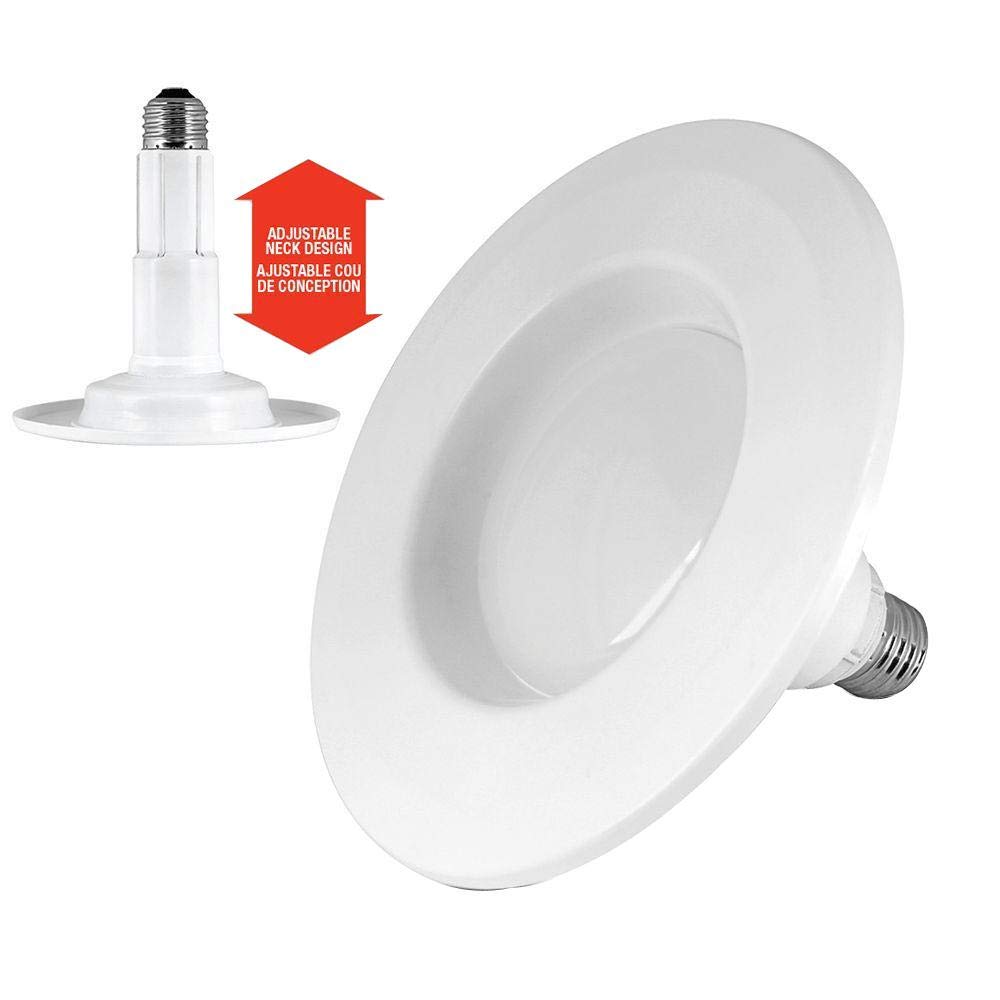 Feit Electric Led Downlight, 4 Recessed, 2700K Soft White, Dimmable, 540 Lumen, Aluminum, 8-Pack