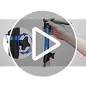 2PK Support Pole,Steel Telescopic Quick Adjustable 3rd Hand Support System, Support Rod, Supports up to 154 lbs Constructi...