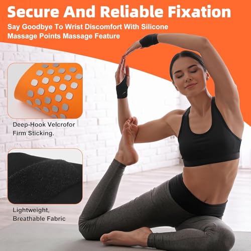 Bchois Wrist Brace,Wrist Support for Carpal Tunnel Pain Relief,Ulnar Brace Ultra-Thin Elastic for Tear,Wrist wraps Repetit...