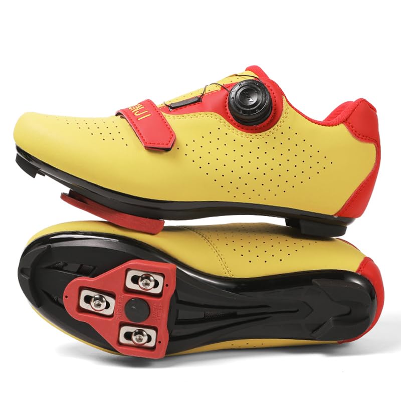 Cycling Shoes, Unisex Delta Cleats Compatible, Indoor Peloton and Outdoor Road Bike Shoes for Men and Women